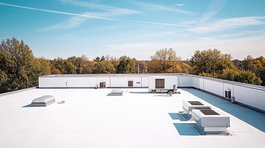 Flat Roofing System - TPO Roofing